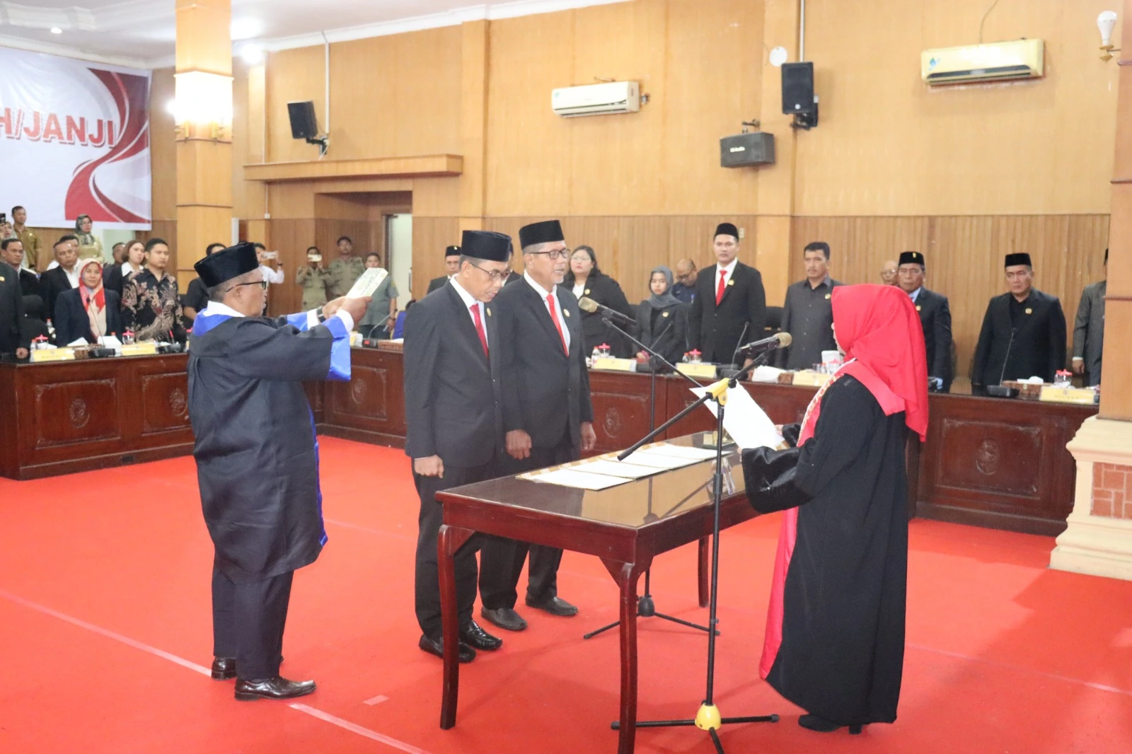 Peresmian Pimpinan DPRD dan Penetapan Bupati-Wakil Bupati Terpilih Batu Bara 2024