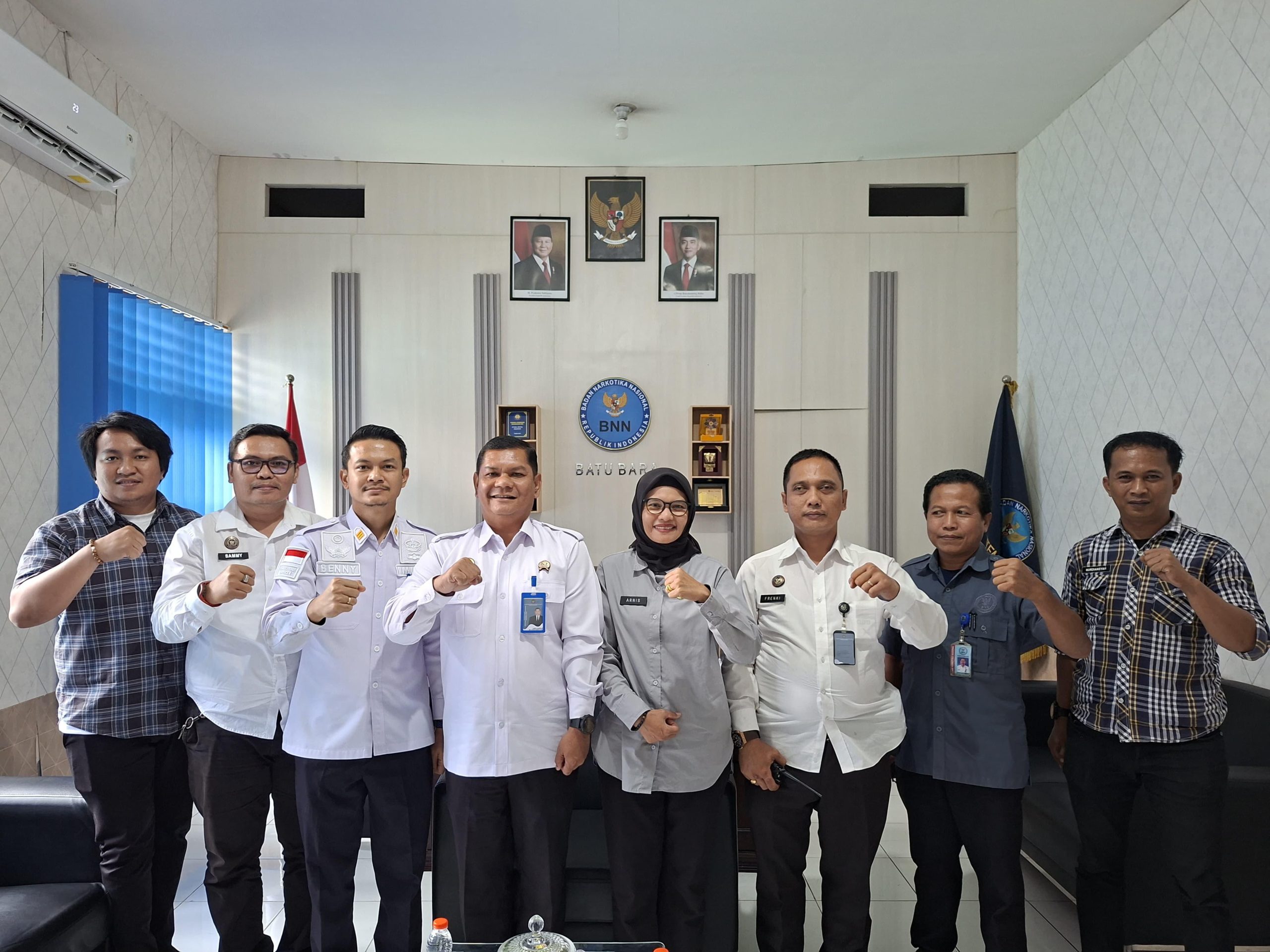 Perkuat Sinergi P4GN, Kalapas Labuhan Ruku Silaturahmi ke BNNK Batu Bara