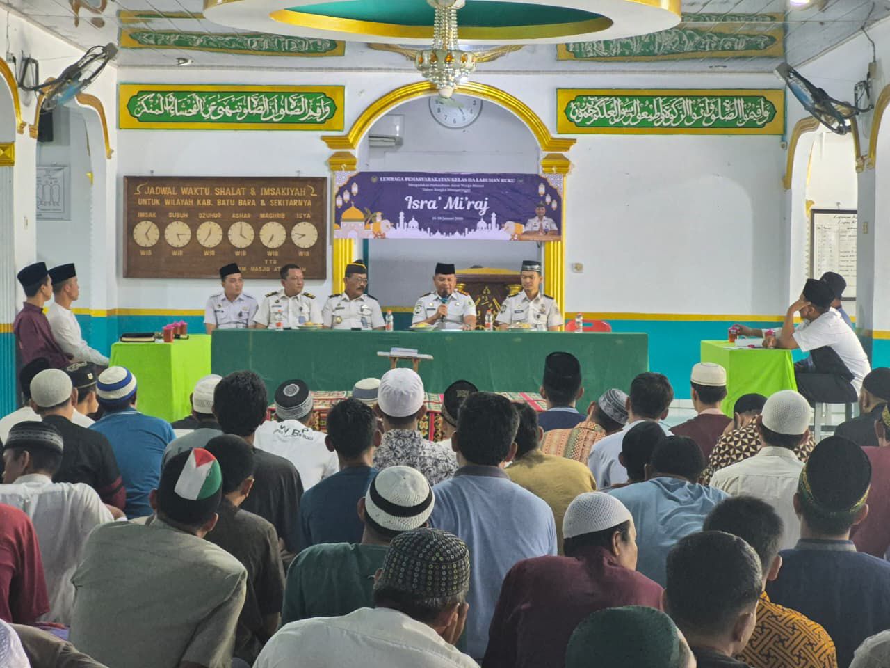 Semarak Isra Mi’raj, Kalapas Labuhan Ruku Buka Perlombaan Pembinaan Warga Binaan