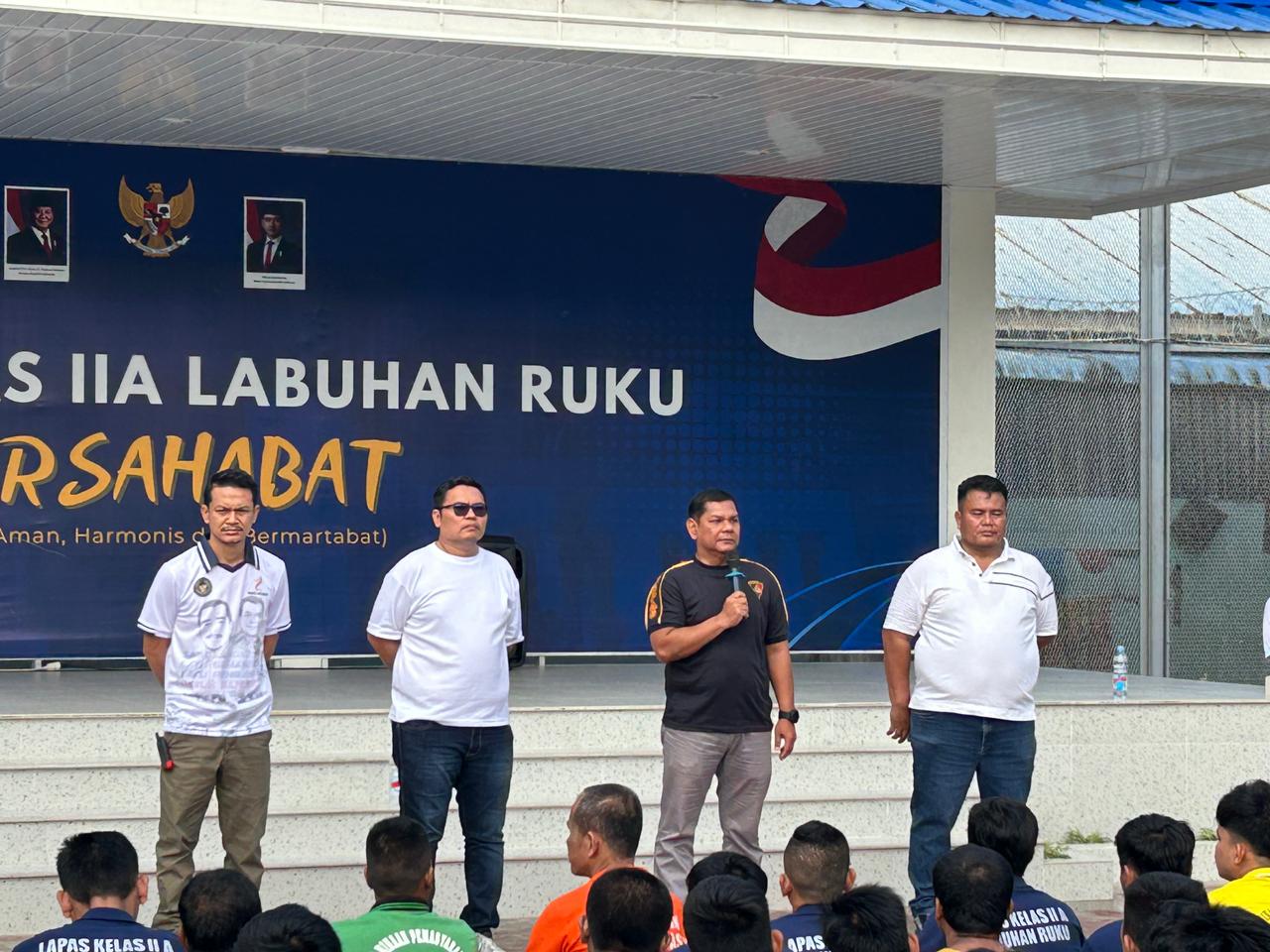 Kalapas Labuhan Ruku Sampaikan Arahan Tegas kepada Warga Binaan