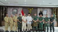Perkuat Kolaborasi dan Sinergi antar Pemkab dan TNI, Bupati dan Wakil Bupati Batu Bara Audiensi dengan Pangdam I/BB