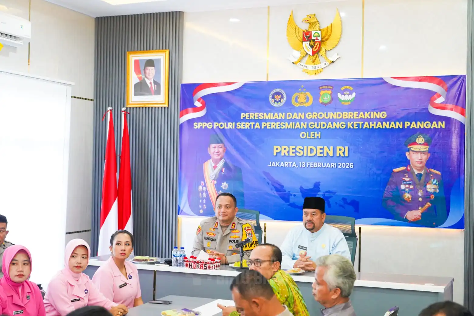 Bupati Batu Bara Ikuti Peresmian SPPG Serentak Seluruh Indonesia oleh Presiden RI