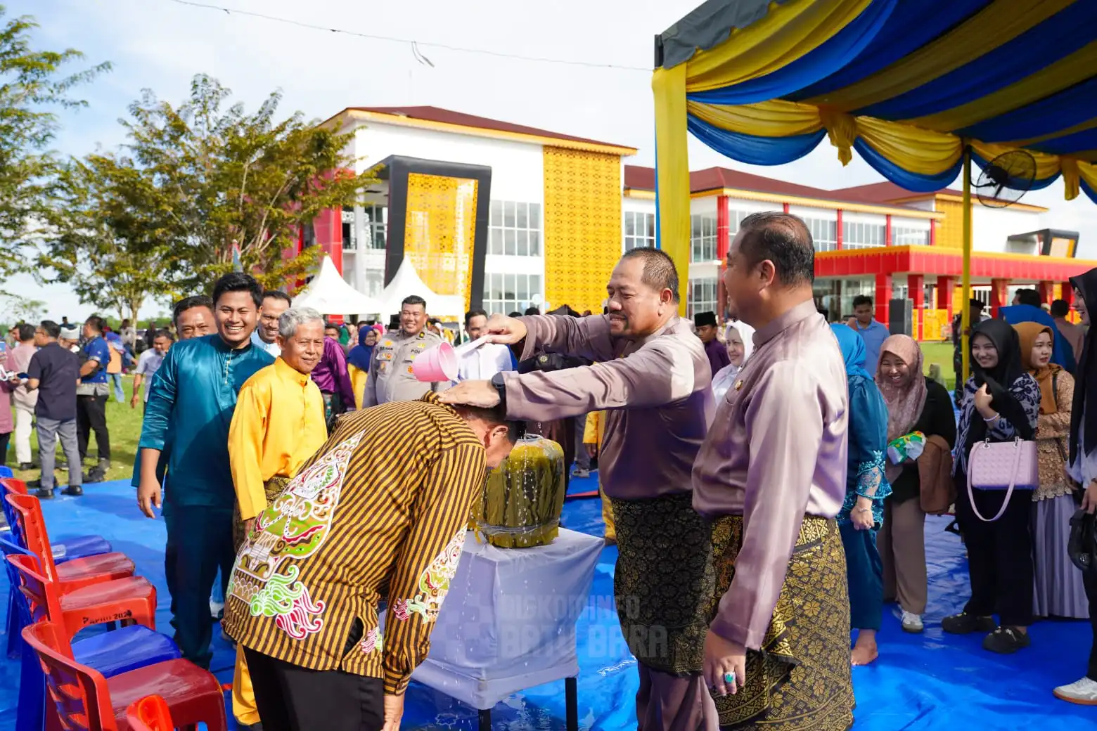 Mandi Balimau dan Kenduri Mogang, Bupati Baharuddin Komitmen Lestarikan Budaya Melayu