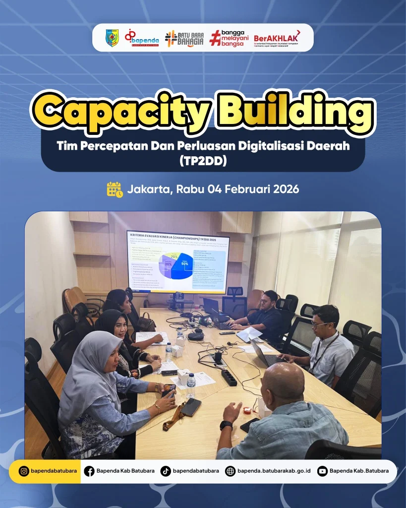 Bapenda Batu Bara Ikuti Capacity Building TP2DD di Jakarta