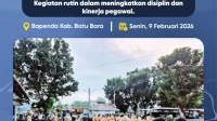 Bapenda Kabupaten Batu Bara Gelar Apel Pagi, Perkuat Disiplin dan Budaya Kerja Profesional