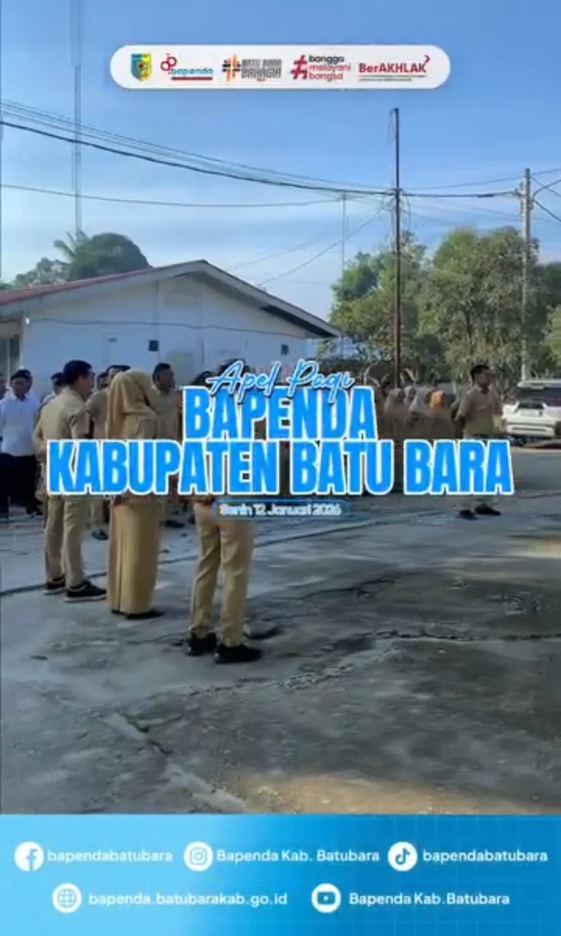 Bapenda Batu Bara Gelar Apel Pagi, Perkuat Disiplin dan Kinerja ASN