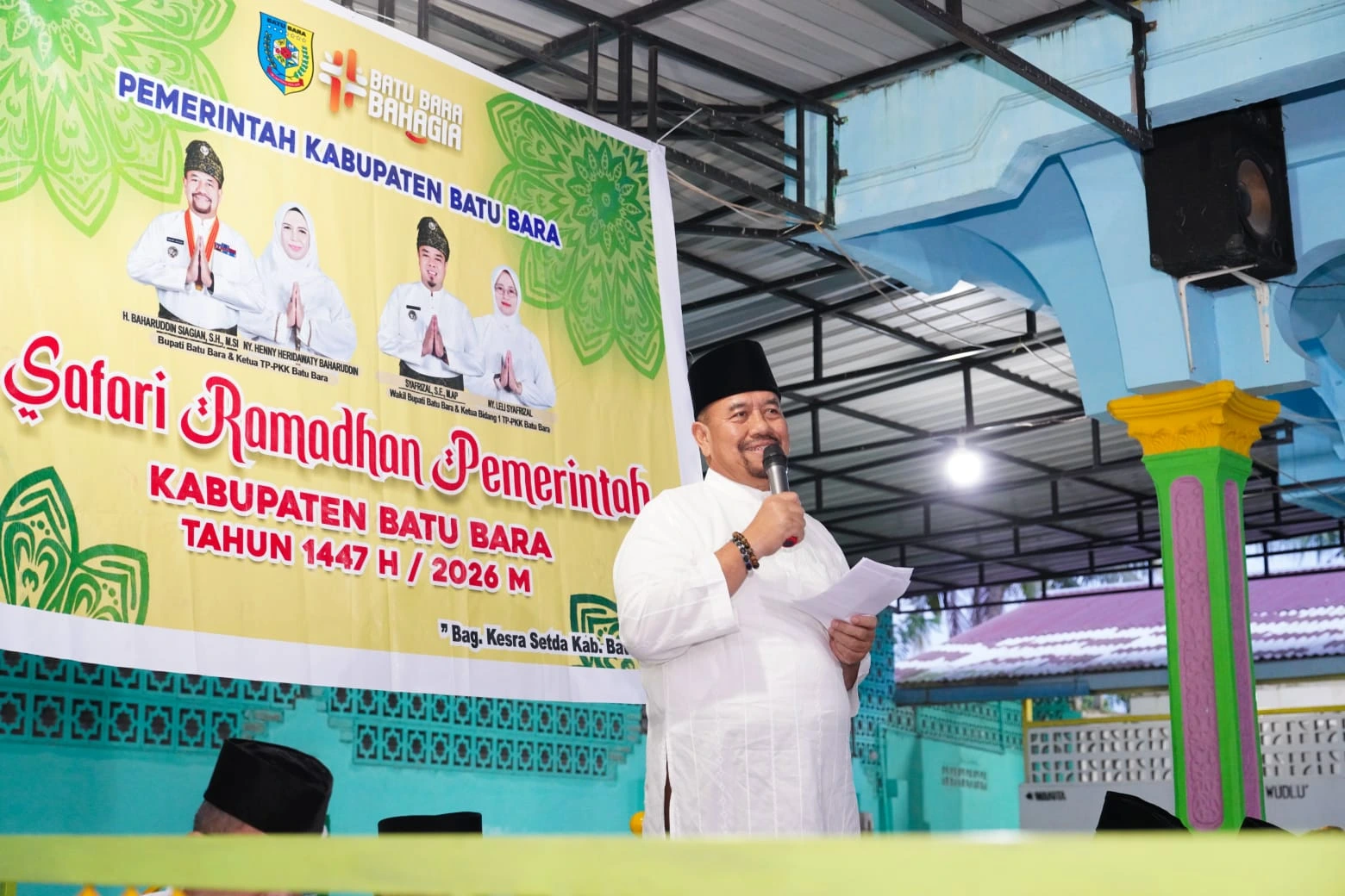 Bupati Batu Bara Ajak Masyarakat Tingkatkan Ketakwaan dan Keimanan di Bulan Suci Ramadan