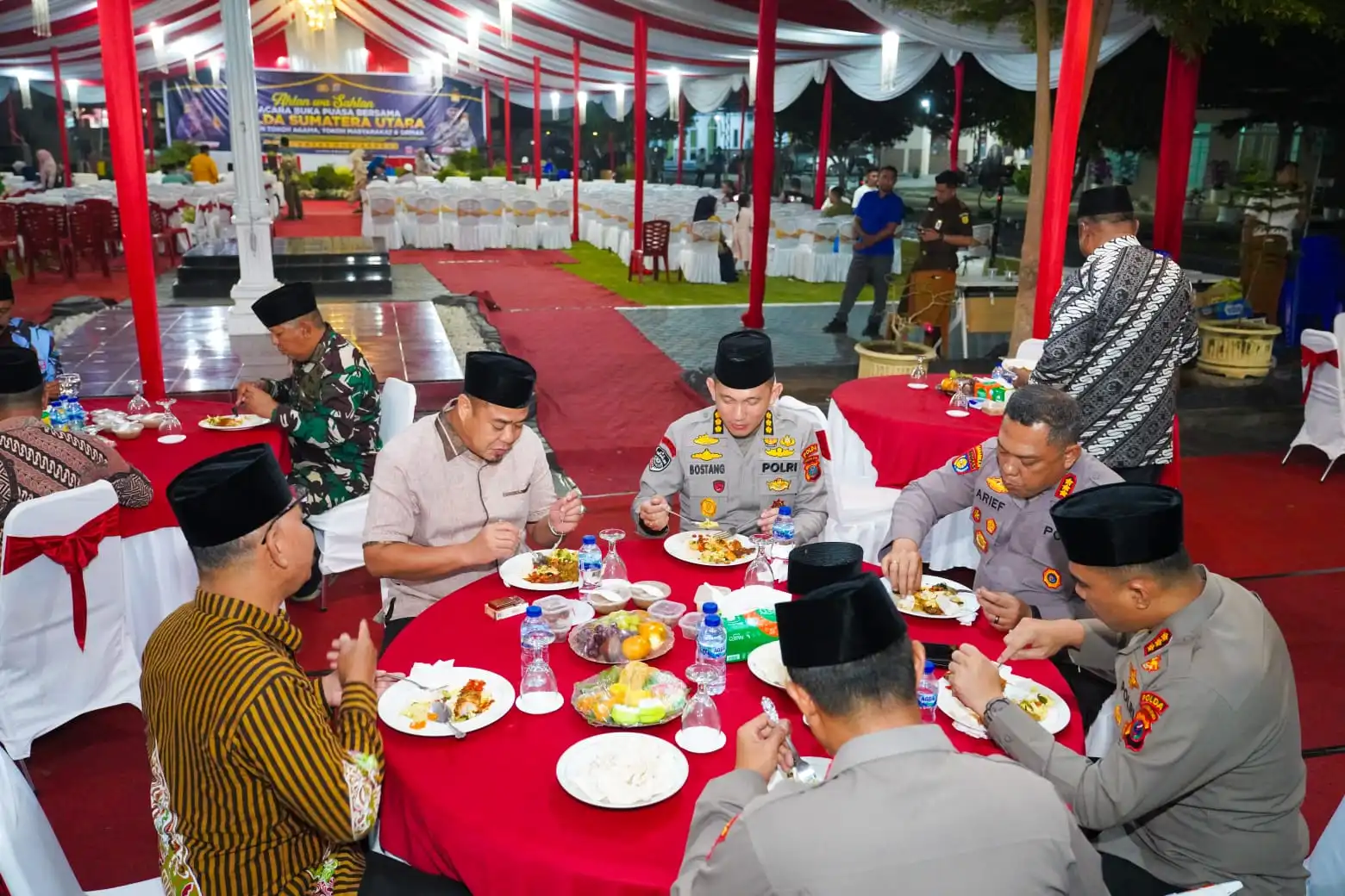 Bupati Batu Bara Hadiri Safari Ramadhan Polda Sumut