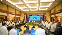 Perkuat Sinergi dengan Pemerintah Pusat dan Provinsi, Bupati Batu Bara Hadiri Kunker Spesifik Komisi II DPR RI dan Wakil Menteri Dalam Negeri
