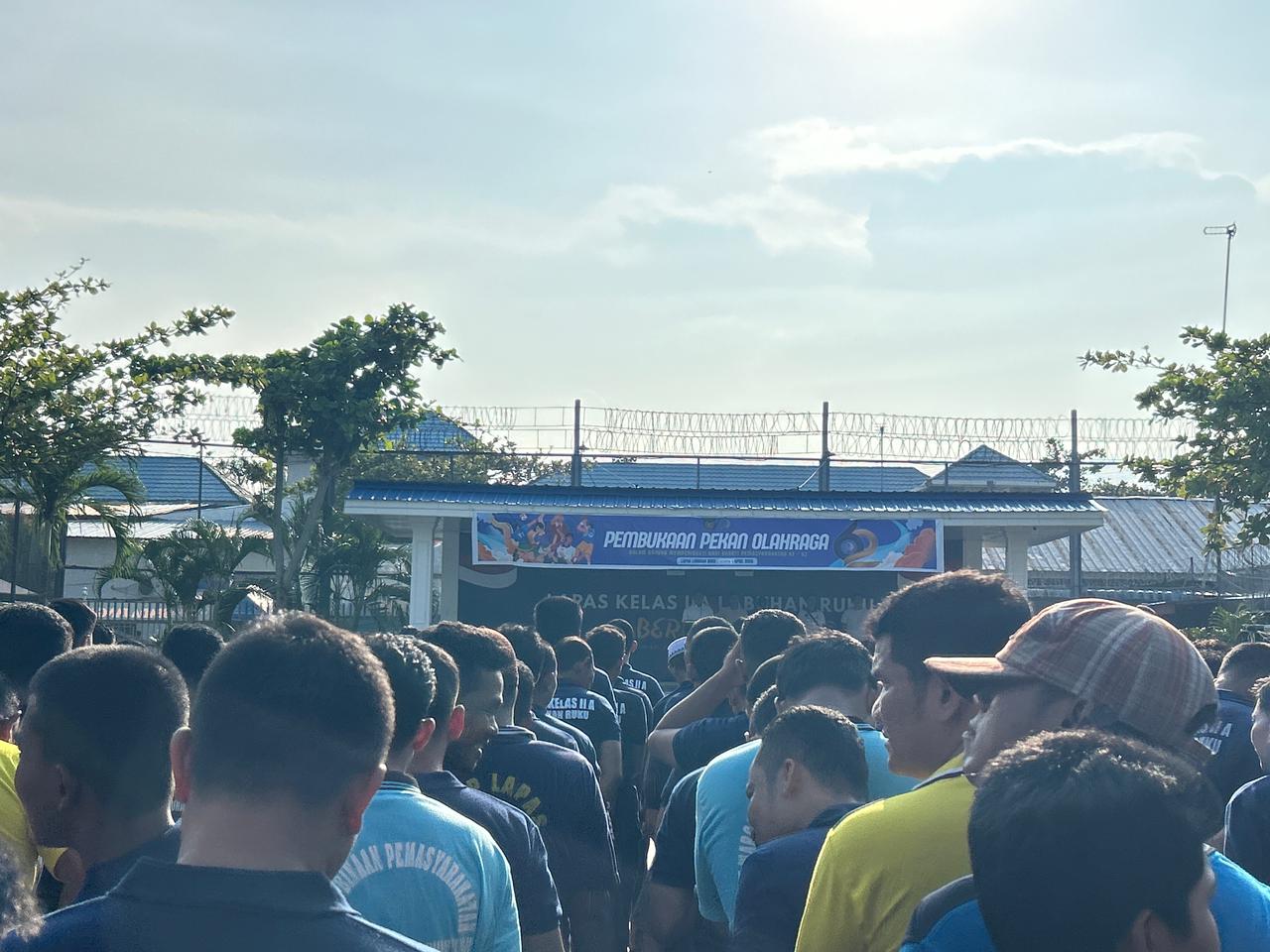 Sportivitas dan Solidaritas, Lapas Labuhan Ruku Buka Pekan Olahraga HBP ke-62