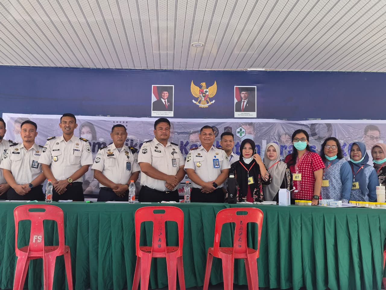 ​Tingkatkan Derajat Kesehatan, Lapas Labuhan Ruku Gandeng Dinkes Batu Bara Gelar Pemeriksaan Kesehatan Gratis HBP Ke-62