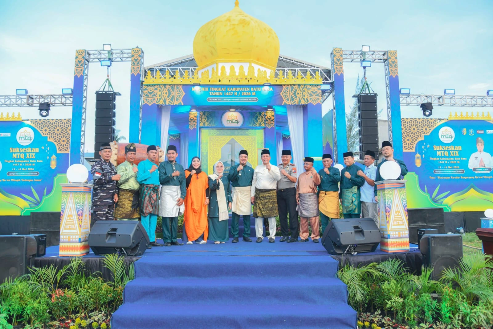 Wakil Bupati Batu Bara Resmi Buka MTQ ke-XIX Tingkat Kabupaten Batu Bara