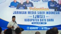 Bupati Batu Bara Hadiri Pelantikan PC JMSI Batu Bara Periode 2026 - 2031 Bupati Batu Bara Hadiri Pelantikan PC JMSI Batu Bara Periode 2026 - 2031