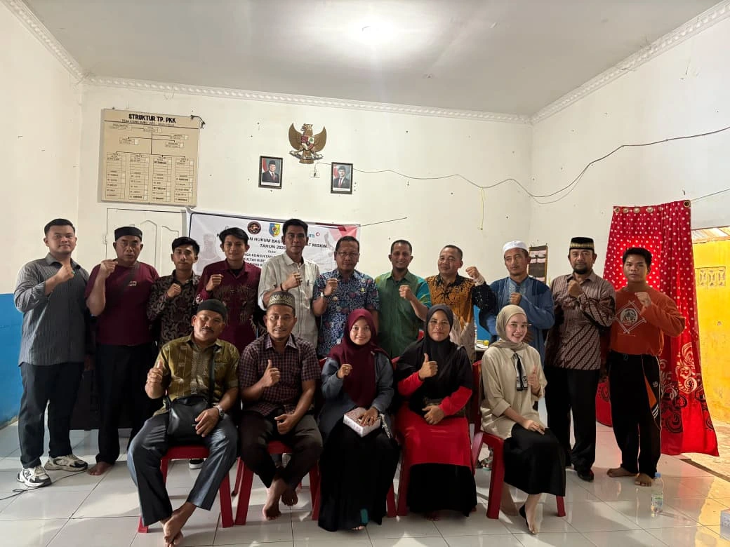 LKBH FH UNA Cabang Batu Bara Laksanakan Penyuluhan Hukum di Desa Ujung Kubu