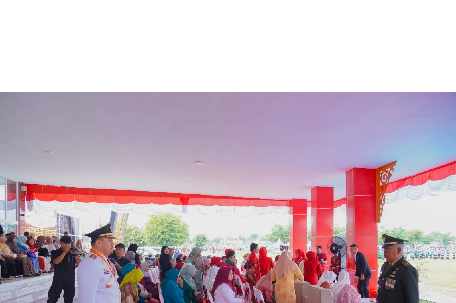 Bupati Batu Bara Pimpin Upacara Detik-Detik Proklamasi HUT ke-81 Kemerdekaan RI
