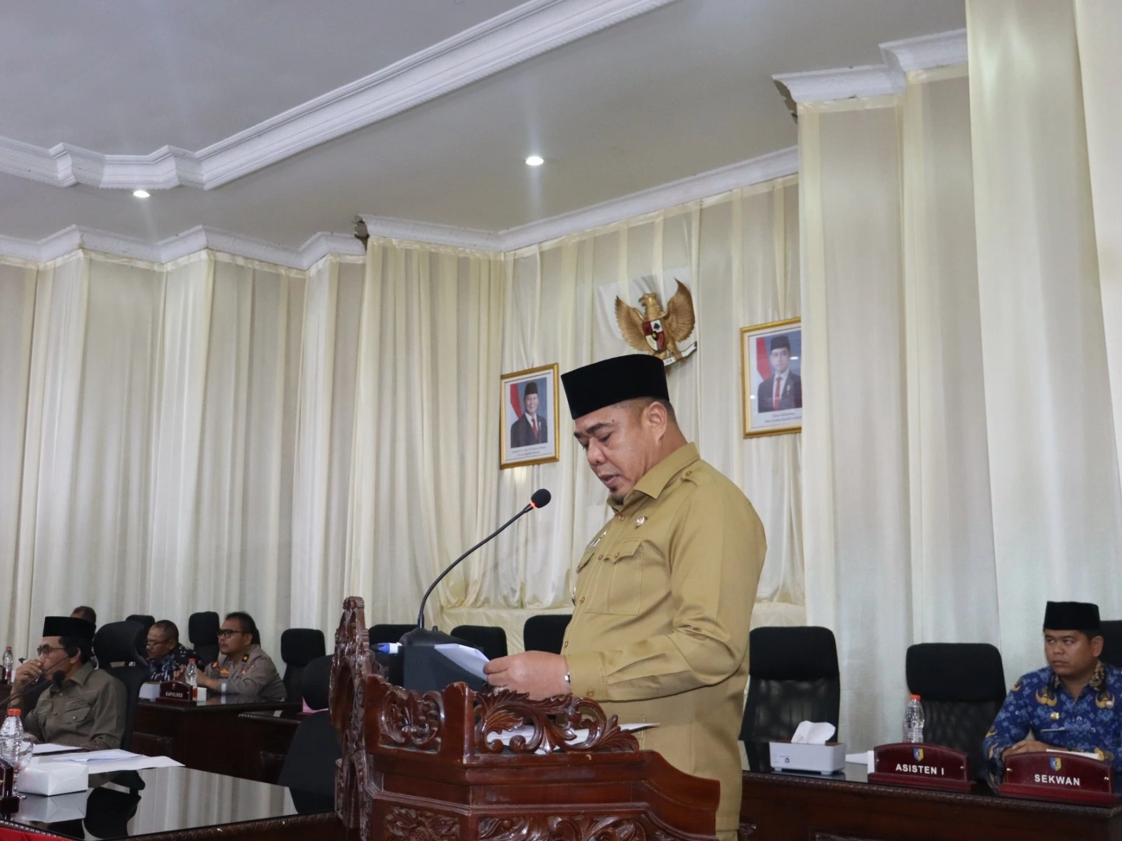 DPRD Batu Bara Gelar Paripurna Penyampaian Nota KUA-PPAS RAPBD 2027