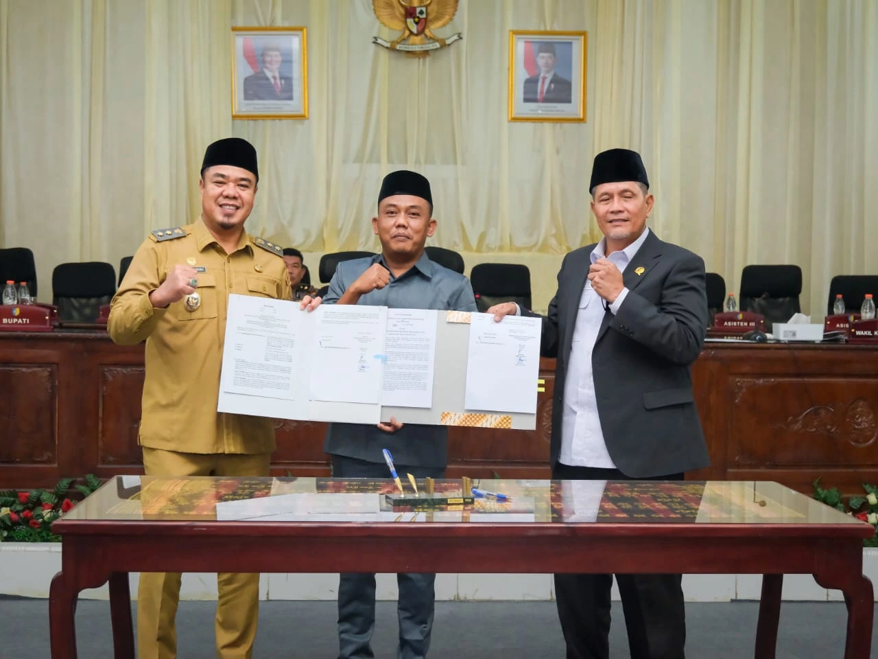 Wakil Bupati Batu Bara Sampaikan Komitmen Penguatan Tata Kelola Keuangan Daerah dan Transformasi BUMD di Rapat Paripurna DPRD